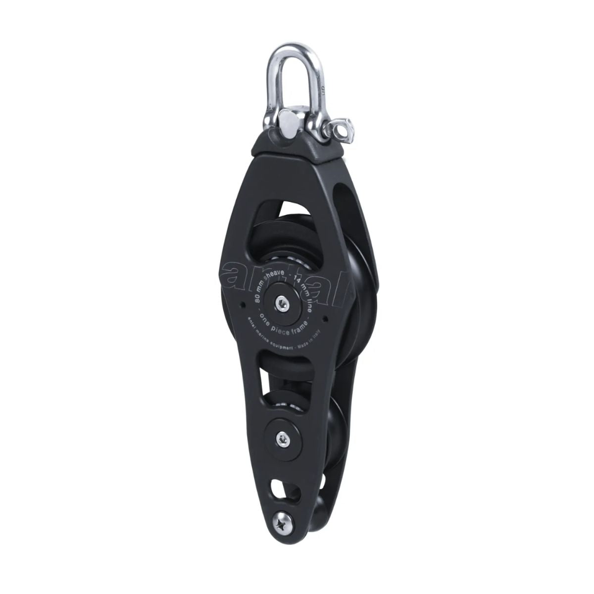 Antal 80 mm Single block OPF Fiddle with becker