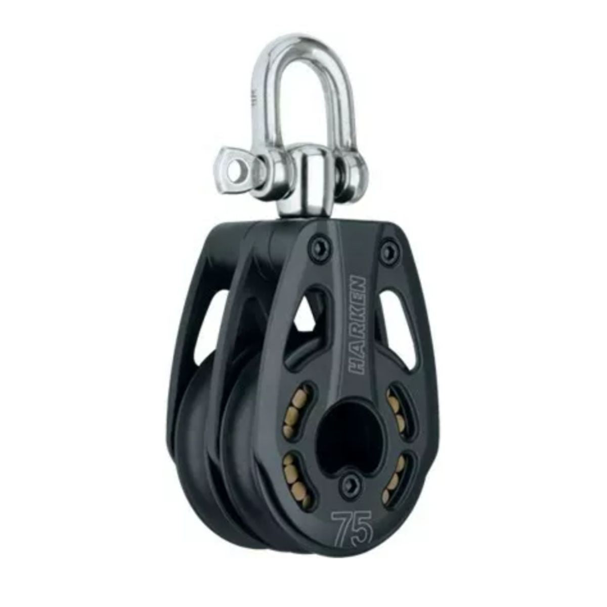 Harken 75 mm Air loop blocks Doubles swivel