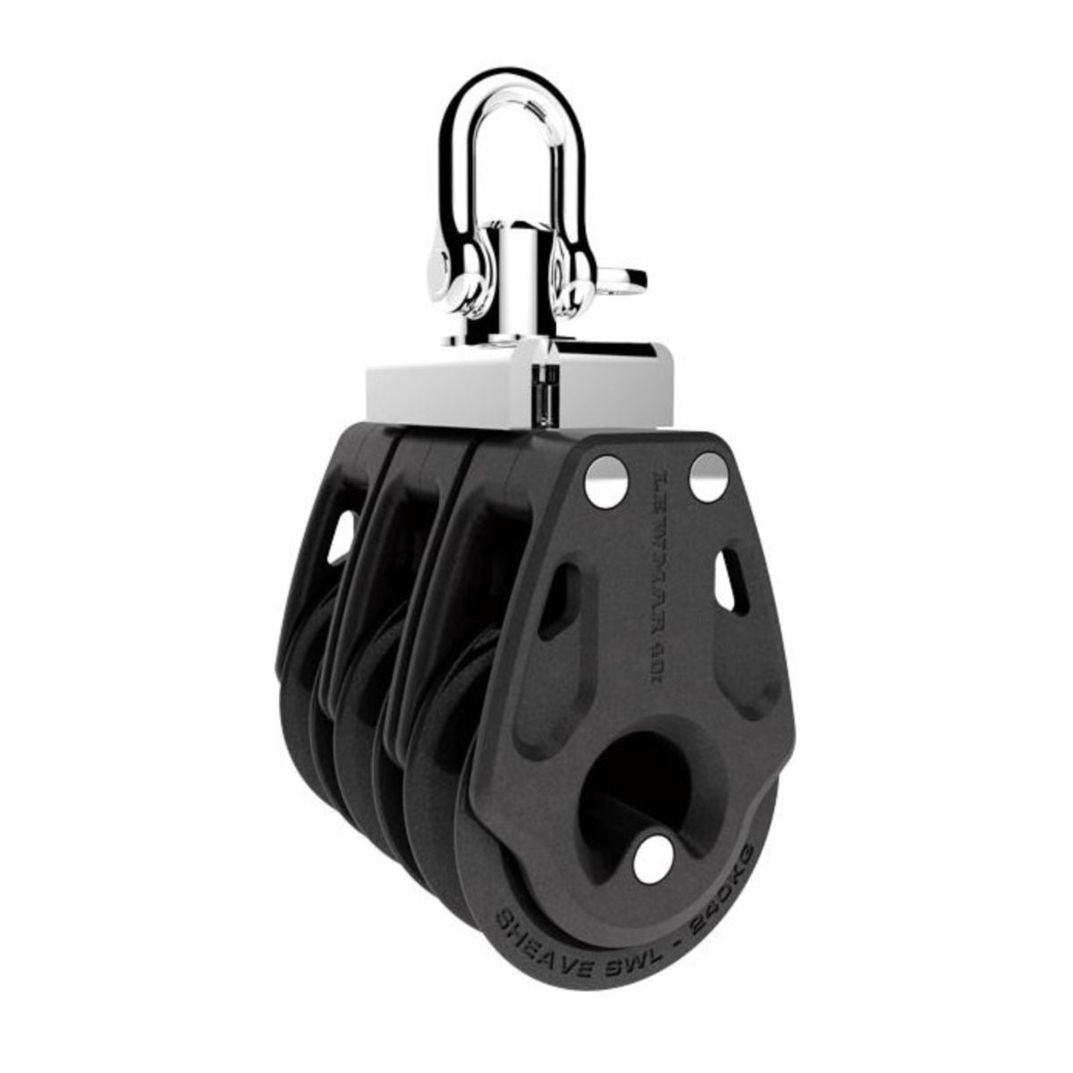 Lewmar 40 mm Control Triple Block with Swivel Head