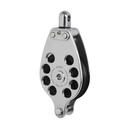 Antal 120 mm Single block S. steel classic con becket