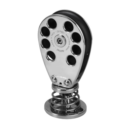 Antal 120 mm Stand Up block S. steel classic block on pad eye