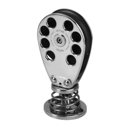 Antal 150 mm Stand Up block S. steel classic block on pad eye