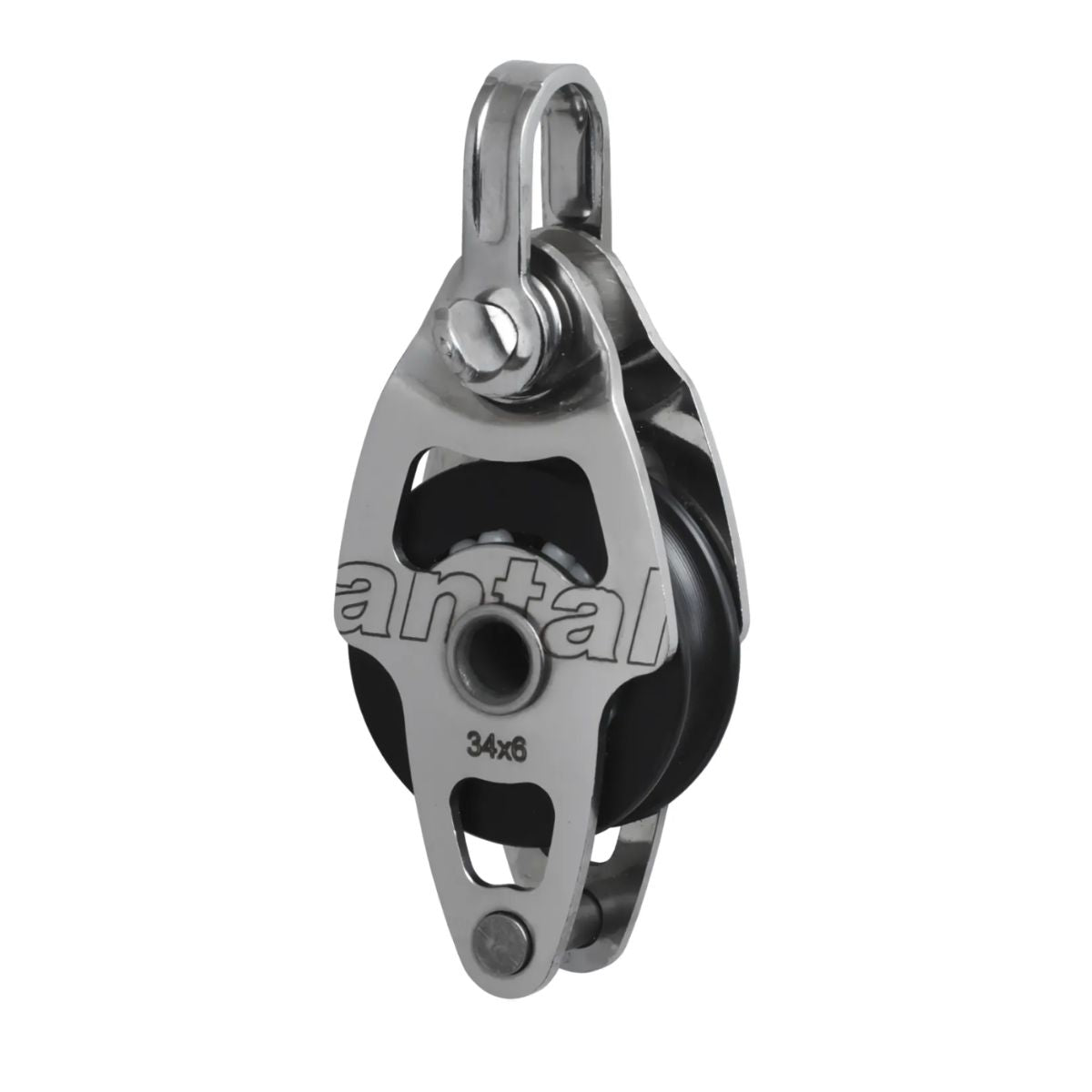 Antal 34 mm Single block S. steel mini con becker