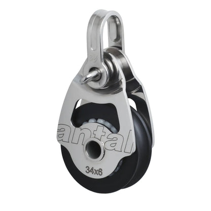 Antal 34 mm Single block S. steel mini