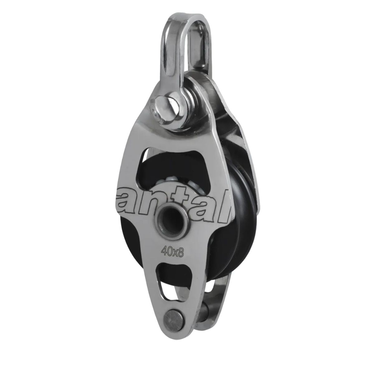 Antal 40 mm Single block S. steel mini with becker