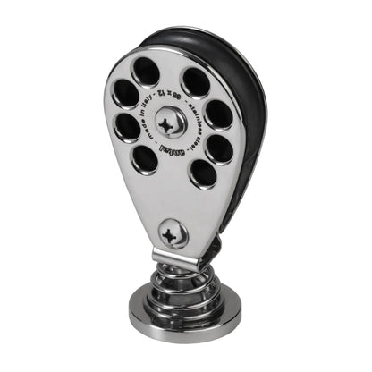 Antal 65 mm Stand Up block S. steel classic block on pad eye