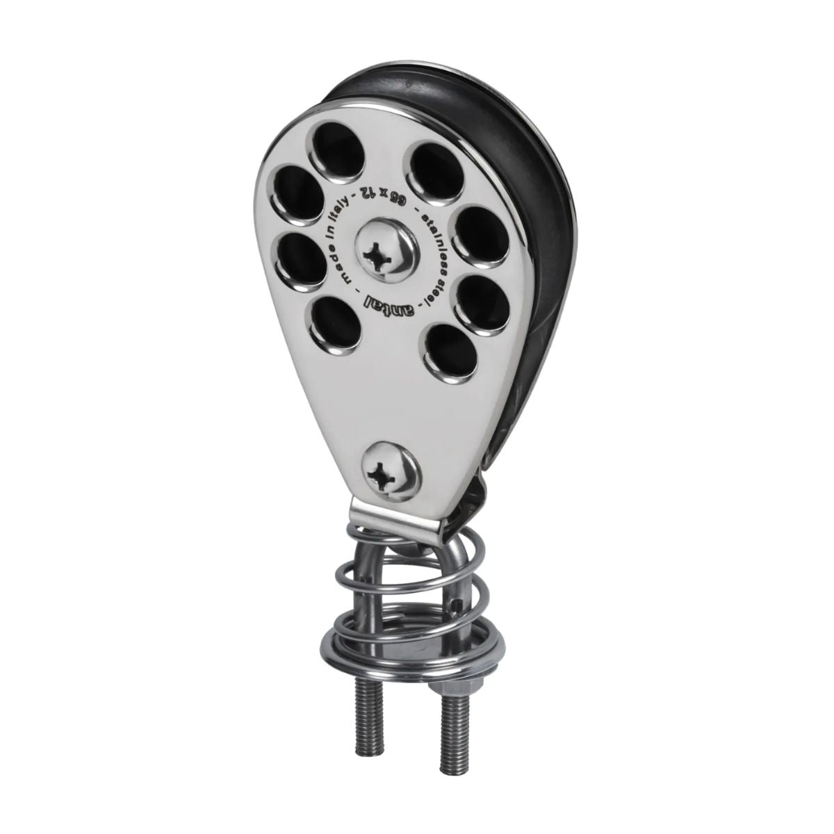 Antal 65 mm Stand Up block S. steel classic U-bolt