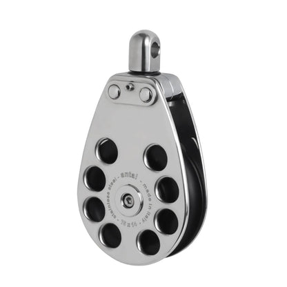 Antal 75 mm Single block S. steel classic