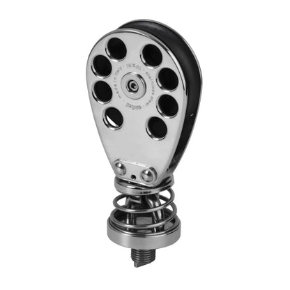 Antal 75 mm Stand Up block S. steel classic block screwed pad eye