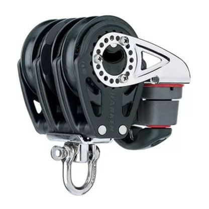 Harken 57 mm Carbo Triple Block Swivel Cam Cleat