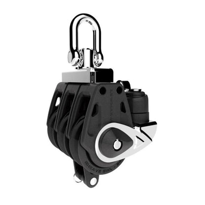 Lewmar 30 mm Triple Block With Becket & Cleat