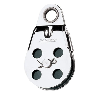 Ronstan 45 mm Wire Rope Block, Ferrule Eye