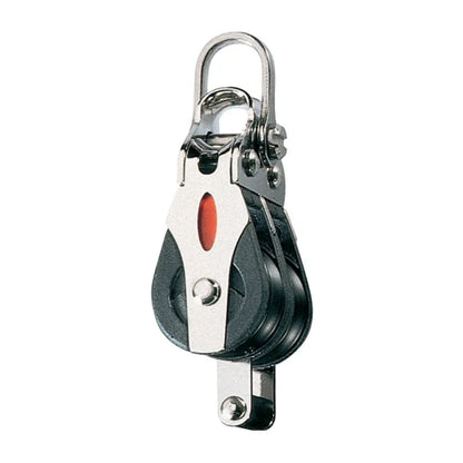 Ronstan series 20 Ball Bearing Double Block with Becket and Shackle