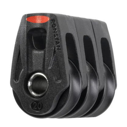 Ronstan series 20 Ball Bearing Lashing Orbit Block™, Triple