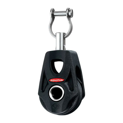 Ronstan series 30 Ball Bearing Orbit Block™, Swivel Head Post with Slotted Pin Shackle