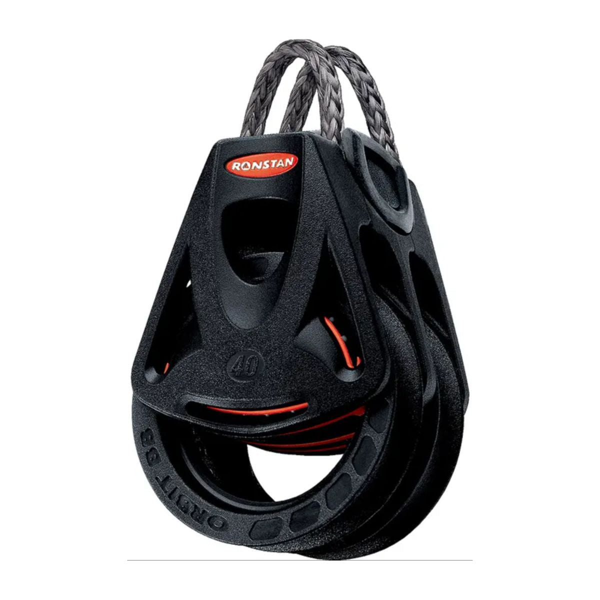 Ronstan series 40 Ball Bearing Orbit Block™, Double with Dyneema® Link Head