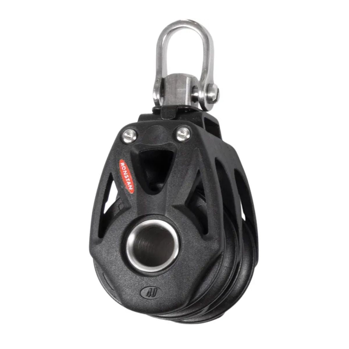 Ronstan series 40 Ball Bearing Orbit Block™, Double, Shackle Head