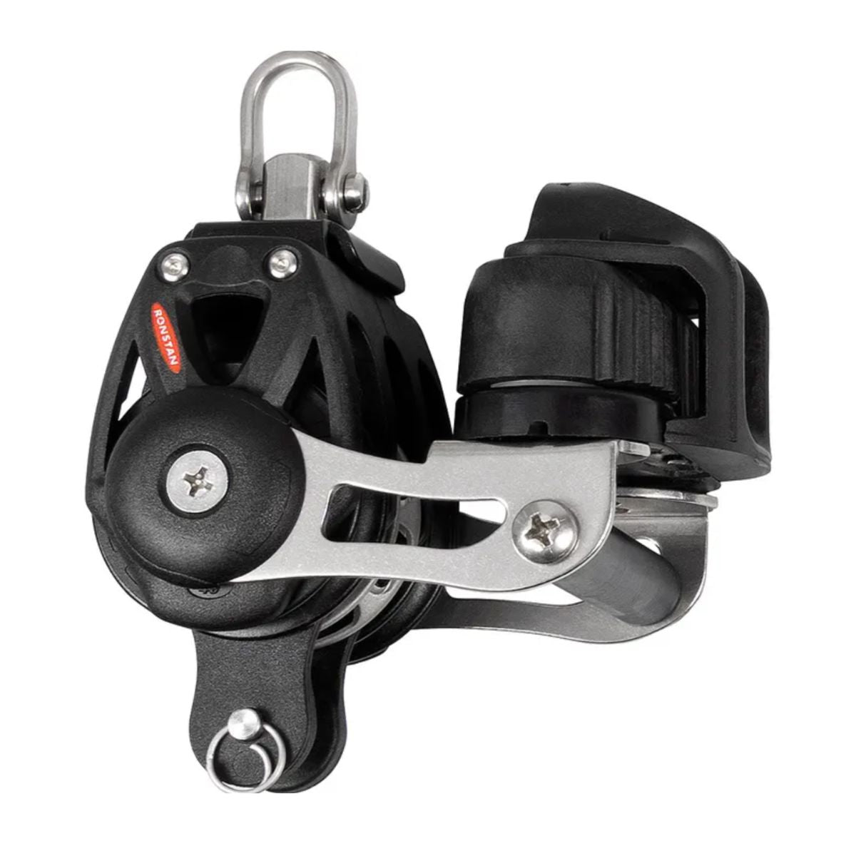 Ronstan series 40 Ball Bearing Orbit Block™, Triple Ratchet with Adjustable Cleat