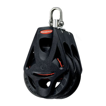 Ronstan series 55 Ball Bearing Orbit Block™, Double with Becket