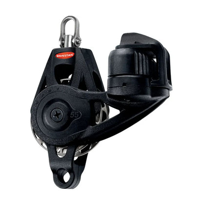 Ronstan series 55 Orbit Block™, Ratchet with Becket and Cam Cleat