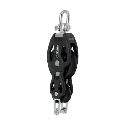 Selden 80 mm Plain bearing Block Fiddle with Becket